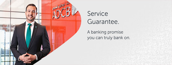Service Guarantee from ADCB Islamic Banking