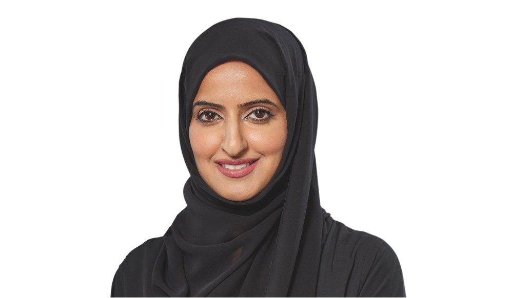 Portrait of Aysha Al Hallami.
