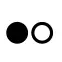 Black and white colors