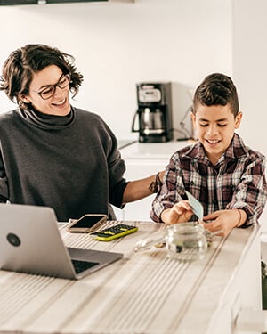 Teaching children how to budget